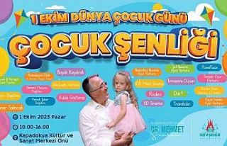 Çocuklar doyasıya eğlenecek