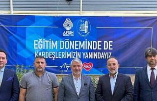 Çorum Belediyesinden Afşinli öğrencileri kırtasiye...