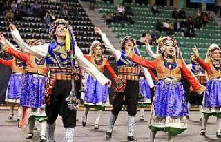 Denizli’de Halk Oyunları Grup Şampiyonasına ev...