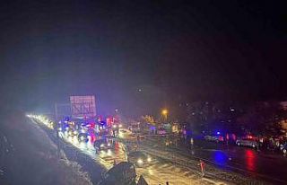 Denizli’de otobüs, minibüs ve çok sayıda araç...