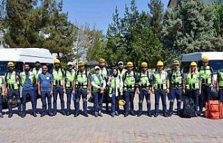 Dicle Elektrik’in arama kurtarma ekibi, AFAD’dan...