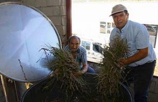 Distilasyon makinesi ile lavanta üreticileri zamandan...