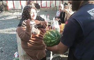 Diyarbakır’da kadın izciye karpuzlu doğum günü...