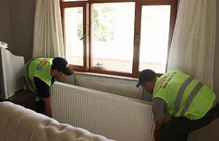 Düzce’de dar gelirli ailelere kömür değil doğalgaz