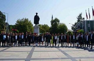 Edirne’de adli yılın başlaması nedeniyle tören...