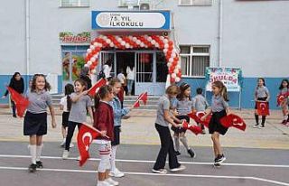 Edirne’de İlk ders zili çaldı, okullar çocuk...