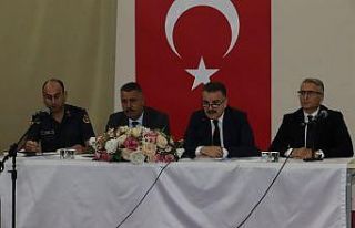 Edremit’te okul güvenlik tedbirleri toplantısı...