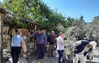 Edremit’ten, Çanakkale yangınında etkilenen köylere...