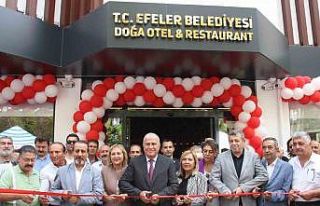 Efeler Belediyesi Doğa Otel ve Restaurant açıldı