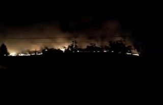 Elazığ’da korkutan yangın