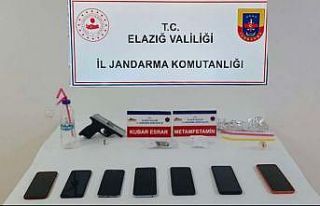 Elazığ’da uyuşturucu operasyonu: 6 gözaltı