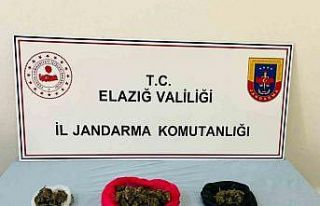 Elazığ’da uyuşturucu taciri yakalandı