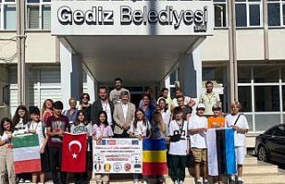 Erasmus öğrencilerinden, Başkan Akçadurak’a...