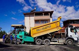 Erbaa belediyesi çalışanlarına hız kesmeden devam...