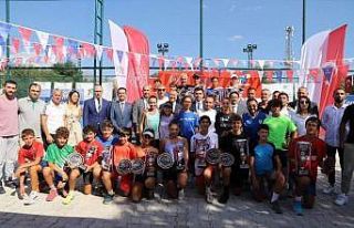 Erzincan Ergan Cup Tenis Turnuvası sona erdi
