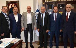 ESAV yönetiminden Başkan Özakalın’a ziyaret