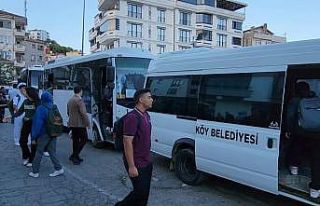 Esenköy’de 200 öğrenciye ücretsiz okul servisi...