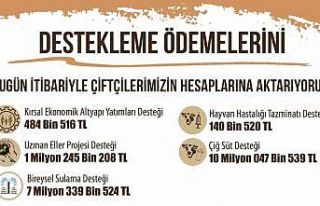 Eskişehir çiftçisine bu hafta da önemli destek