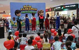 Espark AVM’de çocuklar eğlenerek öğrendi