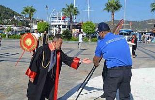Fethiye’de yeni adli yıl törenle başladı