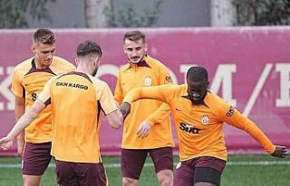 Galatasaray, RAMS Başakşehir maçı hazırlıklarını...
