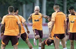 Galatasaray, Samsunspor maçı hazırlıklarını...