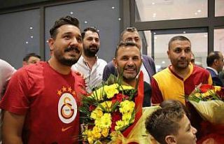 Galatasaray takımı Gaziantep’te