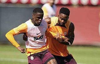 Galatasaray’da Başakşehir maçı hazırlıkları...