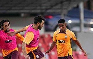 Galatasaray’da Tanguy Ndombele ilk antrenmanına...