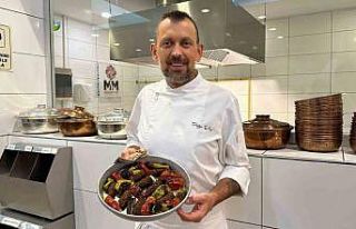 Gastronomi kenti Gaziantep’in simit kebabı turistlerin...