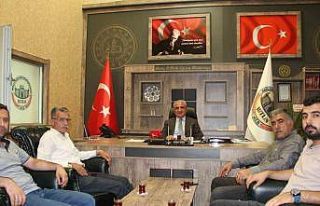 Gazetecilerden Müdür Gür’e ziyaret