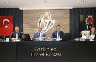 Gaziantep Ticaret Borsası eylül ayı meclis toplantısı...