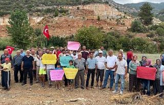 Gazipaşa’da mermer ocağına ’ÇED gerekli değil’...