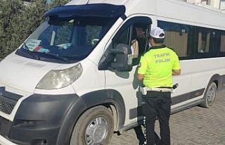 Gazipaşa’da okul servisleri denetlendi