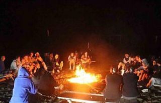 Gençler, 3 günde 4 etkinlikle eğlenceye doydu