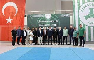 Giresunspor’da görev dağılımı