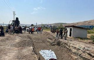 Göçük altında kalan işçi hayatını kaybetti
