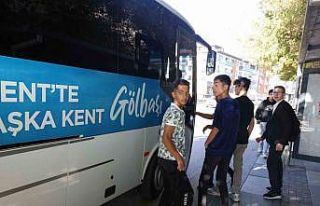 Gölbaşı Belediyesi’nden öğrencilere servis...