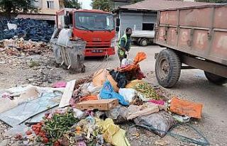 Gölbaşı ilçesinde temizlik çalışmaları aralıksız...