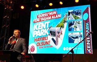 Gürsu’nun yeni kent parkı açıldı