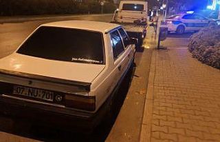 Gürültü kirliliği yapan otomobil trafikten men...