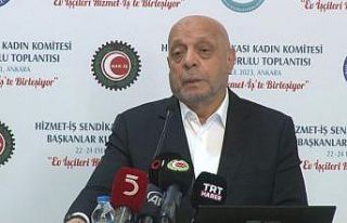 Hak-İş Konfederasyonu Genel Başkanı Arslan: “Taşeron...