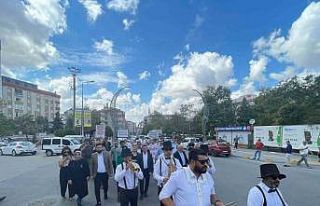 Halk Sağlığı Haftası bando takımı eşliğinde...