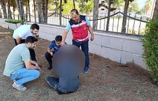 Hatay’da intihar girişimini polis ve itfaiyeciler...