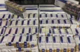 Hatay’da kaçak sigara operasyonu