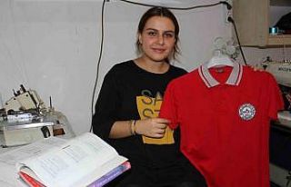 Hem terzilik yapıyor hem KPSS’ye hazırlanıyor:...