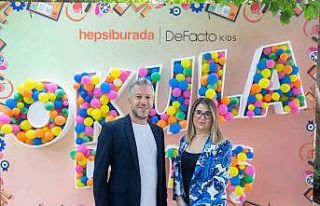 Hepsiburada ve DeFacto Kids’ten ‘2023 Okula Dönüş’...