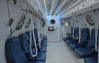 Hiperbarik Oksijen Tedavi Ünitesi 4 bin 377 hastaya...