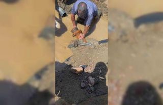 İçme suyu hattını tıkayarak mahalleyi susuz bırakan...