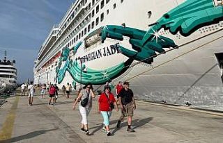 İki gemiyle Bodrum’a 2 bin 551 turist geldi